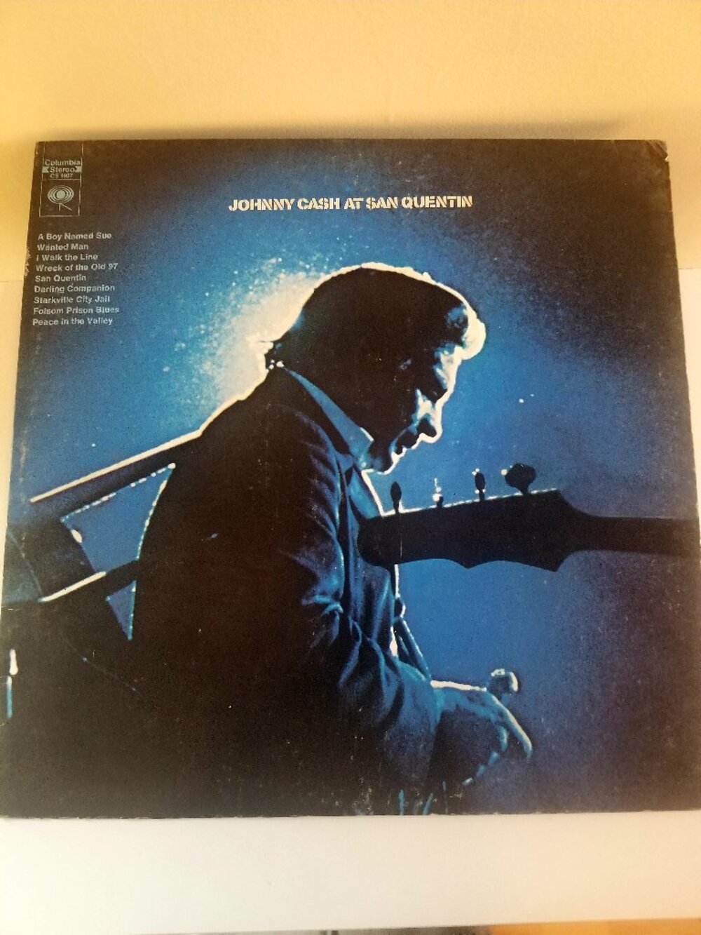 Johnny Cash at San Quentin Vinyl Record Album